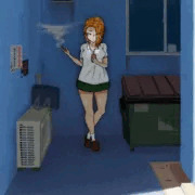 路地裏不良JKピエロ化洗脳