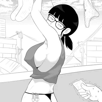 エロメガネ女子