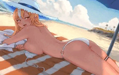 誰もいない浜辺でflaとえっち