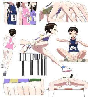 下脱ぎ陸上大会