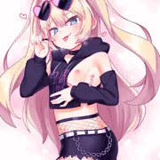 チラ見せバッチ💕