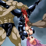 ピンク髪女スパイ拷問