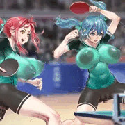 卓球女子ダブルス💗