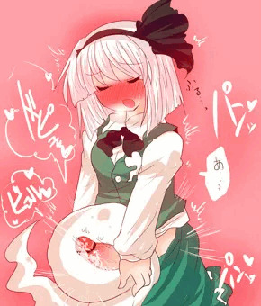妖夢ちゃん半霊オナニー