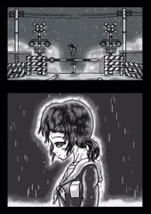 漫画「自殺しようとした娘を助けて…」モノクロ版全編