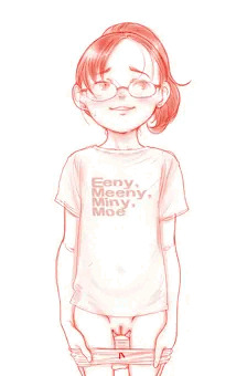 暑い眼鏡とシャツ。