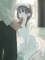 裸エプロンメイドさん