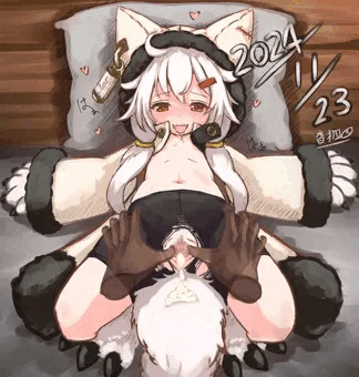 うちの子のルーちゃんとご主人が交尾して種付けした後