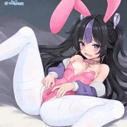 バニーになったシュエンの幼虫