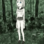 暗い森の中で
