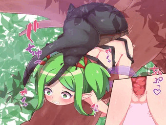 妖精ちゃんとかぶとむし