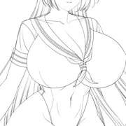 ハイレグセーラーJK
