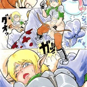 三つ目エルフ、襲われる！