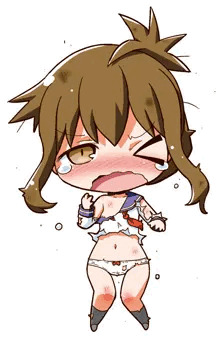 はわわ!?恥ずかしいよぉ