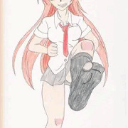 杏子ちゃんの脚で