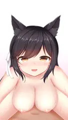 【うごイラ】愛宕おねえちゃんと子作りえっち♡