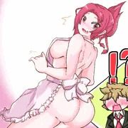 りんの裸エプロン