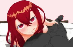 「側近ちゃんとエッチな探索」手コキHのサンプル