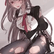 拘束されたWA2000ちゃん