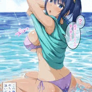 久々に会った従妹と海に行って来た