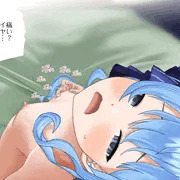 後ろからすいちゃんに乳首責め！