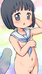 襟だけセーラー