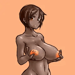 褐色女子