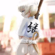 白い(ふんどしの)魔女