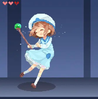 サナちゃんぴくせるかわいい
