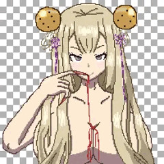蠍瓔珞一枚絵