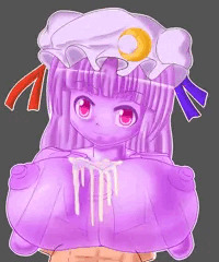 スライムパッチェさんのパイズリ