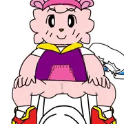 らむりんの和式でうんちチャレンジ