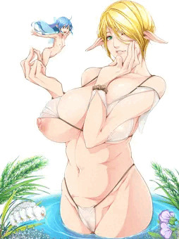 人妻エルフさん