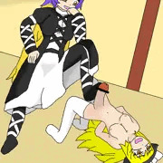 白蓮さんに足コキされるふたなり魔理沙ちゃん