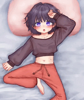 疲れて寝ている女の子