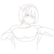エルっぱいぽろん　※実写トレスです