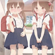 ゆいちゃんとあきえちゃん おもらし
