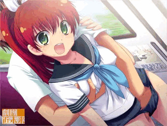 セーラー服とスク水痴漢電車