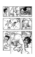 漫画「水泳部男女が裸でプールに入る話」２５ページ