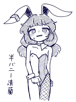 半バニー清蘭