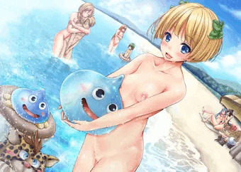 DQ5 グランバニア沿岸のヌーディストビーチ
