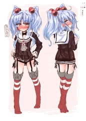天津風の服ルリルリ
