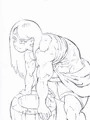 臼と筋肉娘さん