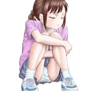 パンツ見えてる少女