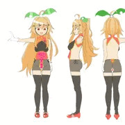 「スケベ衣装イラコン」ニジエたん　ドスケベ衣装　ドレス案