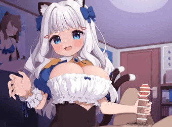 ちんまいデカパイ猫耳ちゃん授乳しゅっしゅえち絵