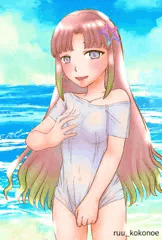 一緒に泳ご？