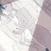 地味子とギャルの百合カップル