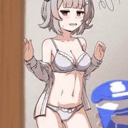 着替え中