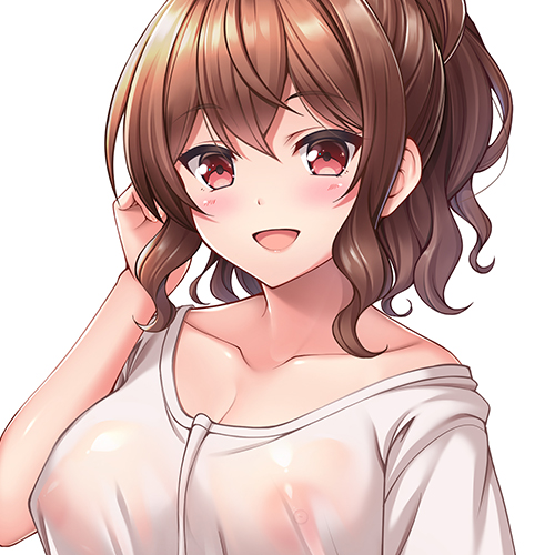 叶恵ちゃんの部屋着姿（乳首が透けてっ！？）